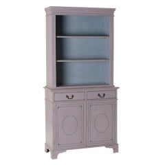 Vintage An Open Shelved Cupbooard