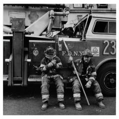Vintage "American Firemen" by Giorgia Fiorio (1999)
