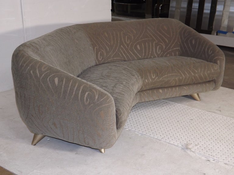 contemporary grey sofa