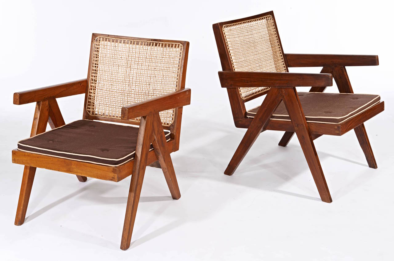 A Classic pair of lounge chairs. Priced individually.