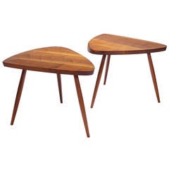 George Nakashima "Wepman" Side Tables