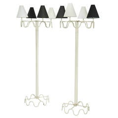 Jean Royère "Ondulation" Standard Lamps 3
