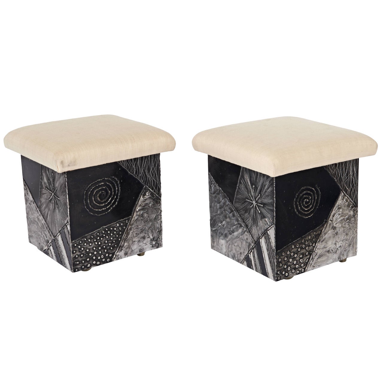 Paul Evans Argente Stools