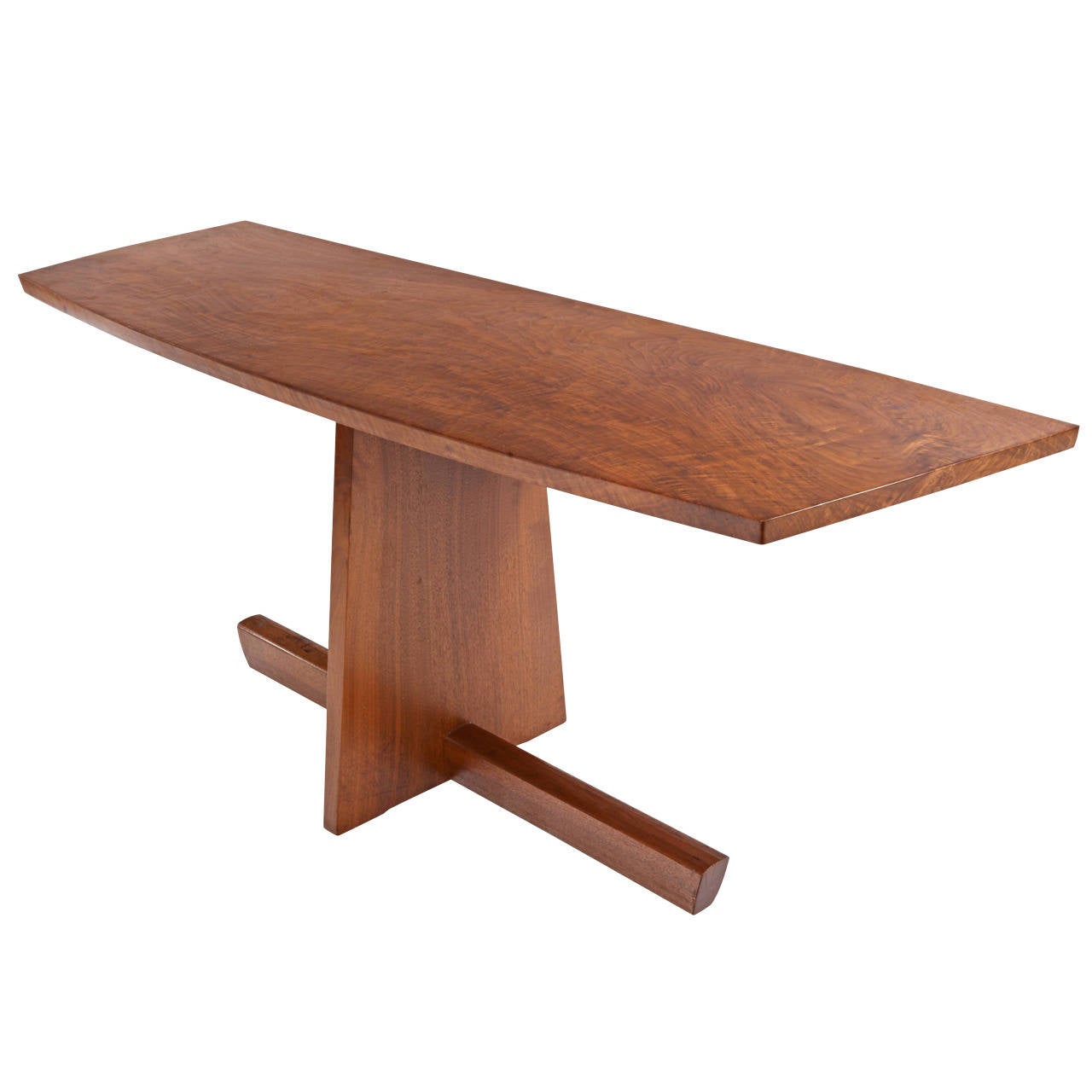 Nakashima Rare "Greenrock" Console Table at 1stDibs
