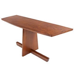 George Nakashima Rare "Greenrock" Console Table