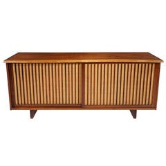 George Nakashima Pandanus Front Free Edge Credenza