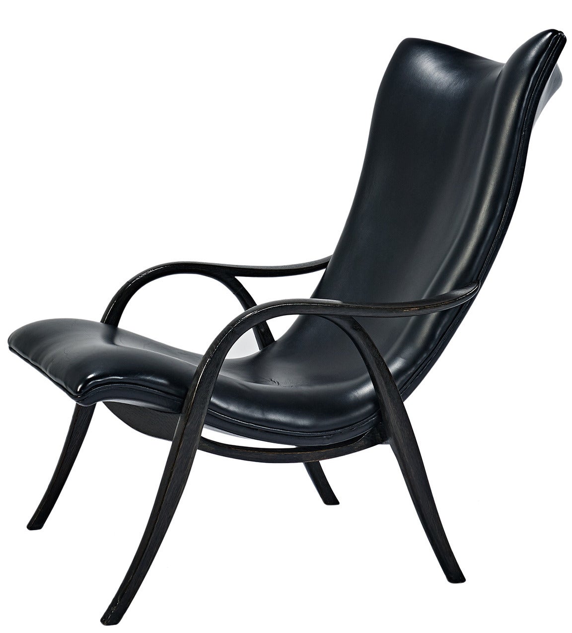 Rare Frits Henningsen Lounge Chair, 1947 1
