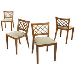Jean Royère "Croisillon" Chairs
