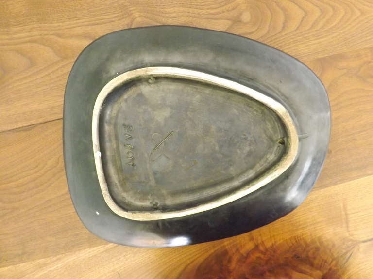 Georges Jouve abstract bowl. A great example. Fully signed.