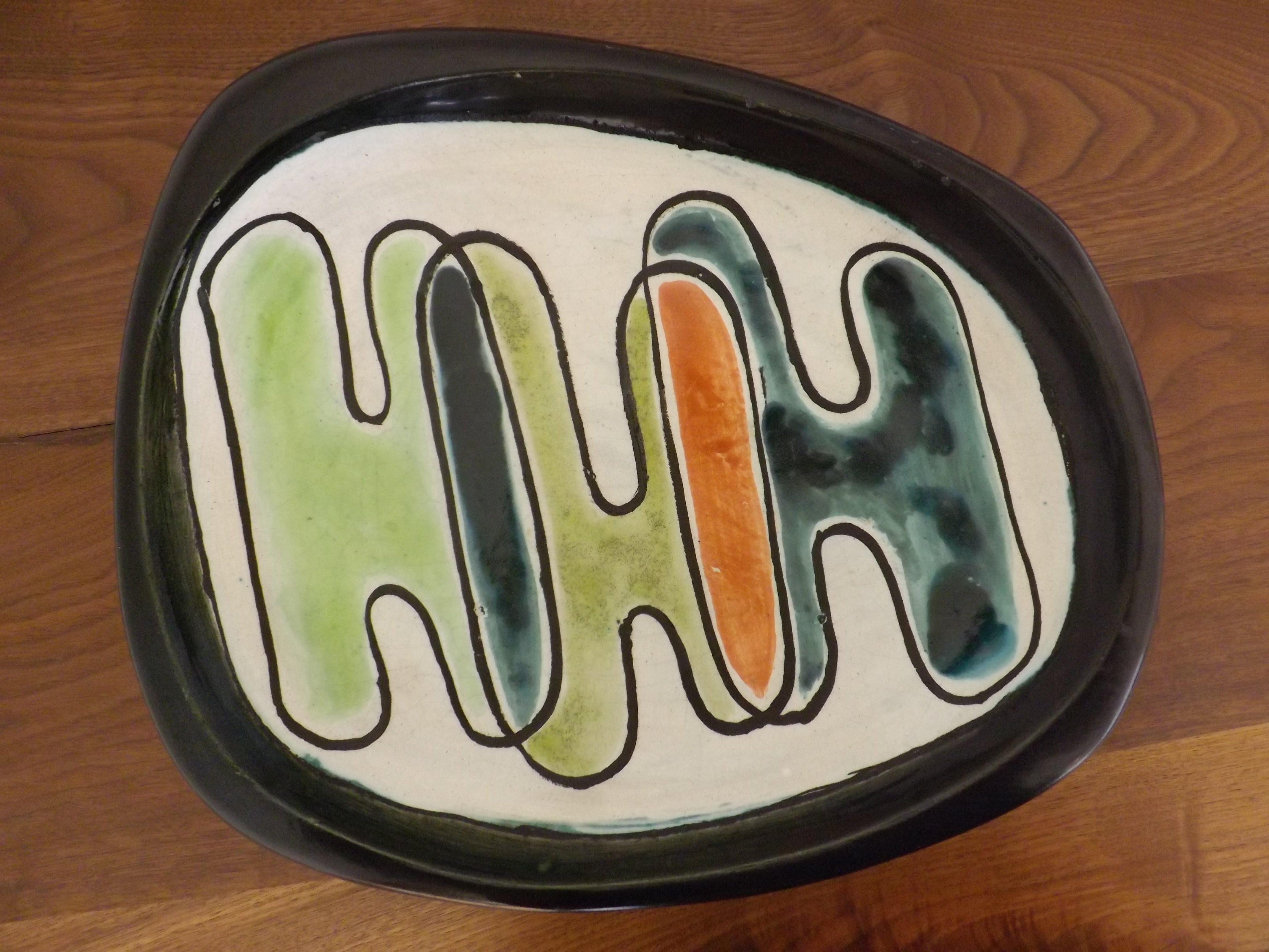 Georges Jouve Abstract Bowl