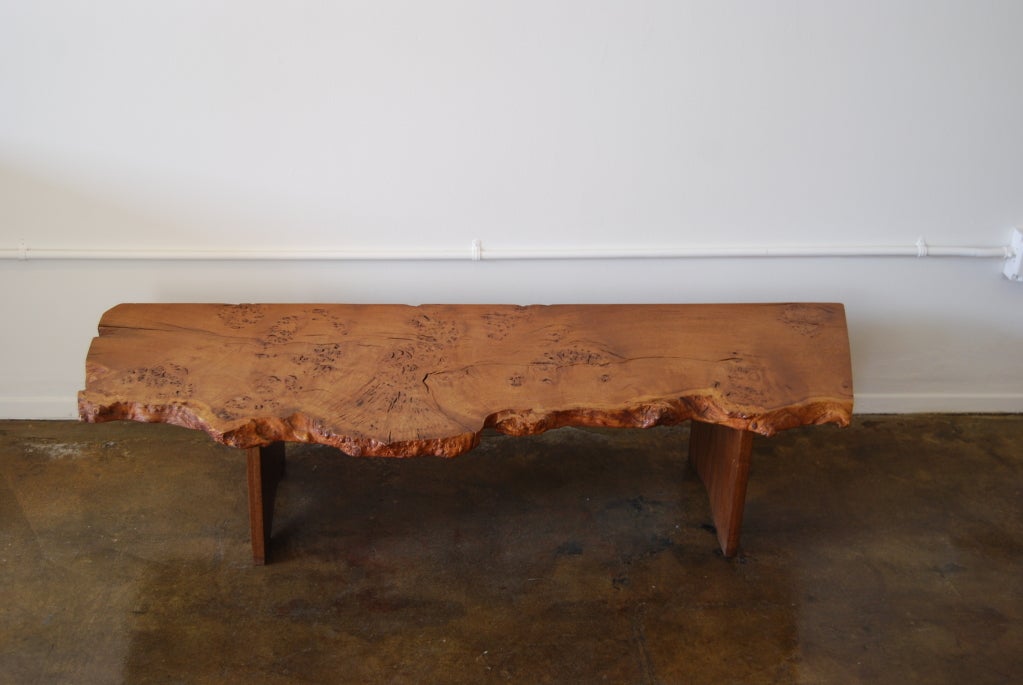 Another phenomenal piece by George Nakashima. Full provenance. A truly stellar example.