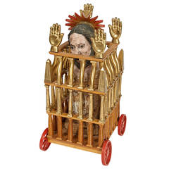 Pedro Friedeberg "Caged Saint" Sculpture 8