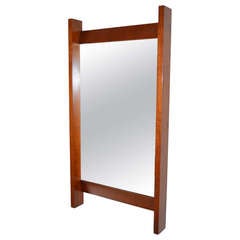George Nakashima Vertical Wall Mirror