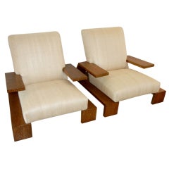 Jean-Michel Frank armchairs