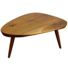 George Nakashima Tri Leg Stool