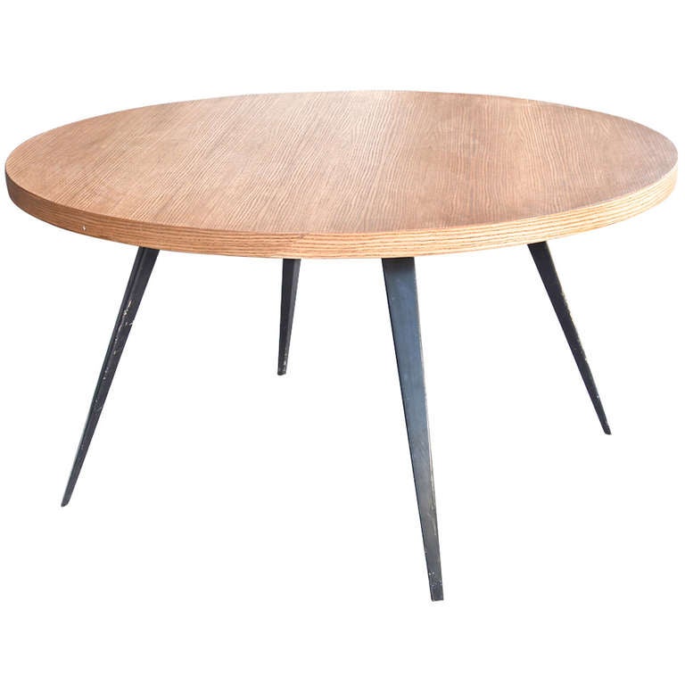Charlotte Perriand Round Dining Table at 1stDibs