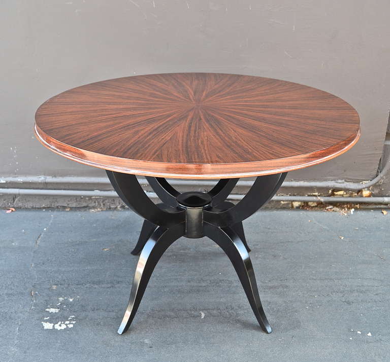 A beautiful table. Suitable as a cocktail table or occasional table.