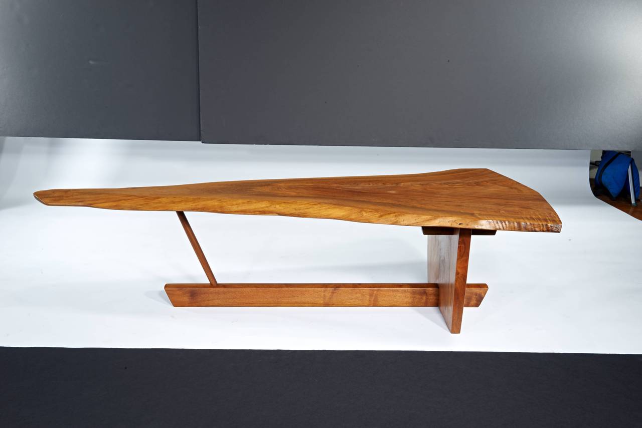 George Nakashima Minguren cocktail table. A stunning example. Full provenance.