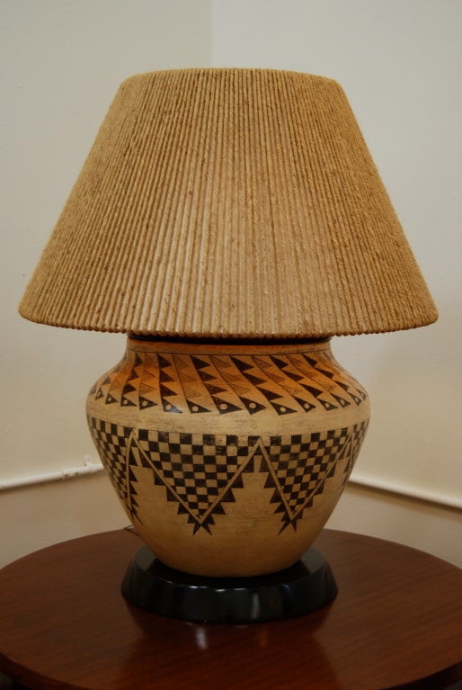 A spectacular example with original shade. Full provenance.