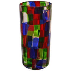 Venini "Pezzato" Vase by Fulvio Bianconi