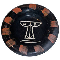 Pablo Picasso "Bull" Ceramic Charger by Modoura
