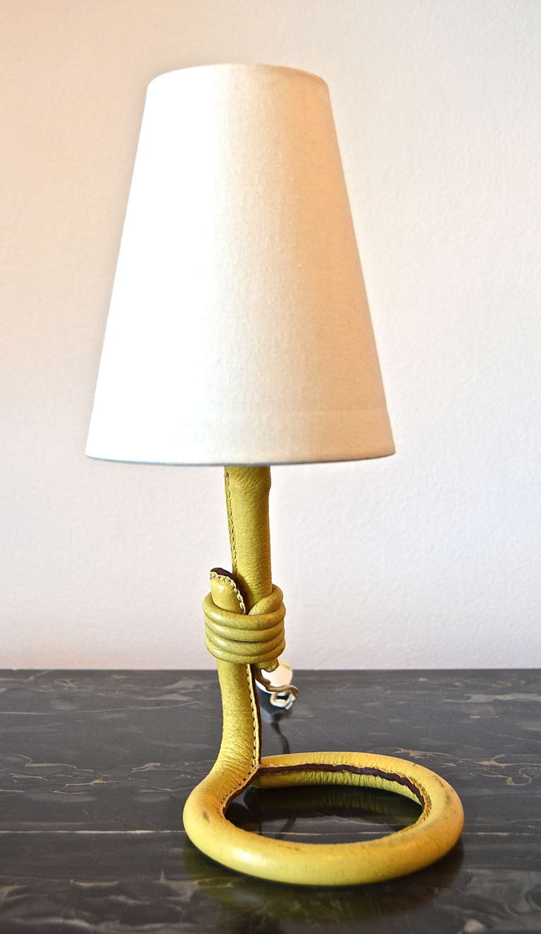 Such an adorable Adnet lamp.