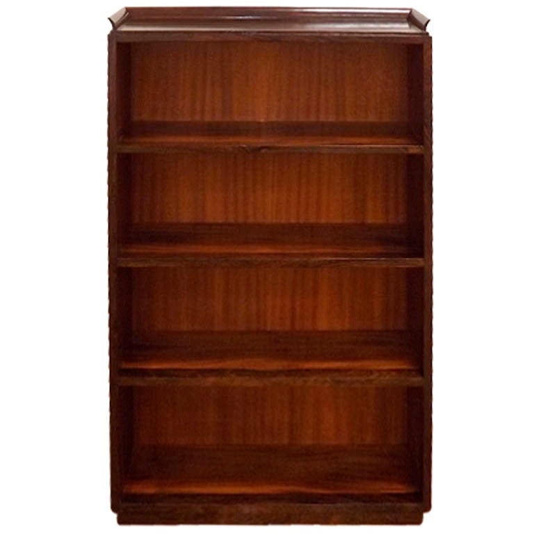 Jacques Adnet Rosewood Bookcase For Sale