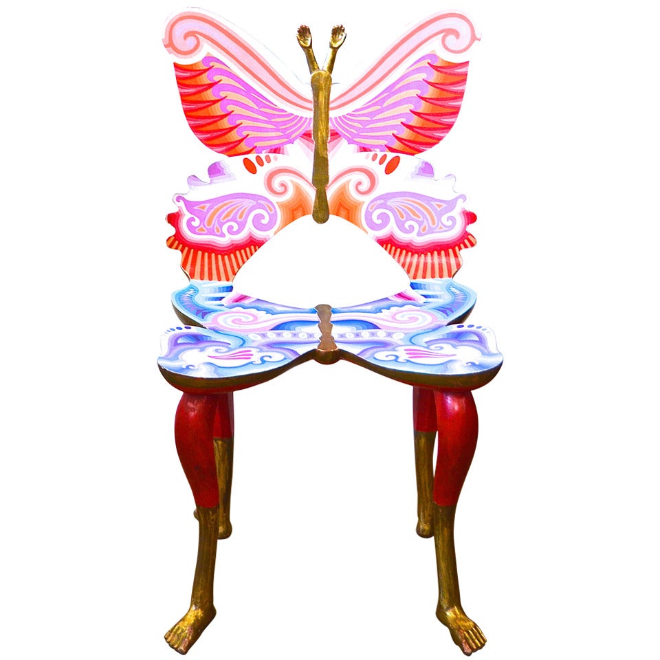 Pedro Friedeberg "Butterfly" Chair For Sale