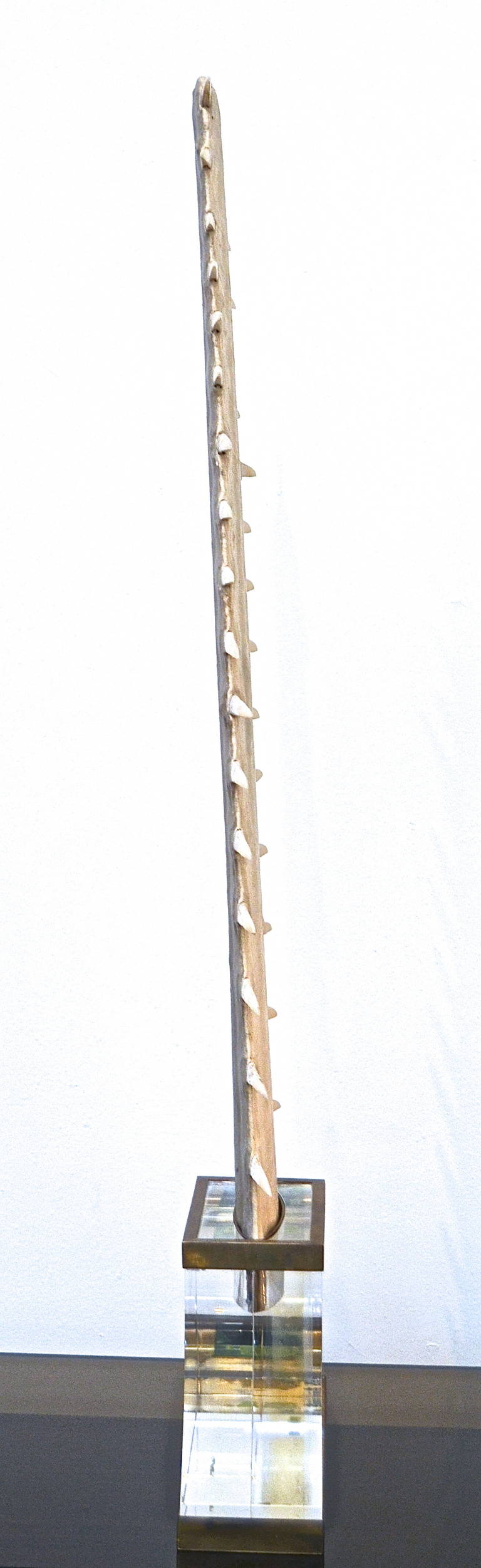 Gabriella Crespi Massive Sawtooth Sculpture In Excellent Condition For Sale In Los Angeles, CA