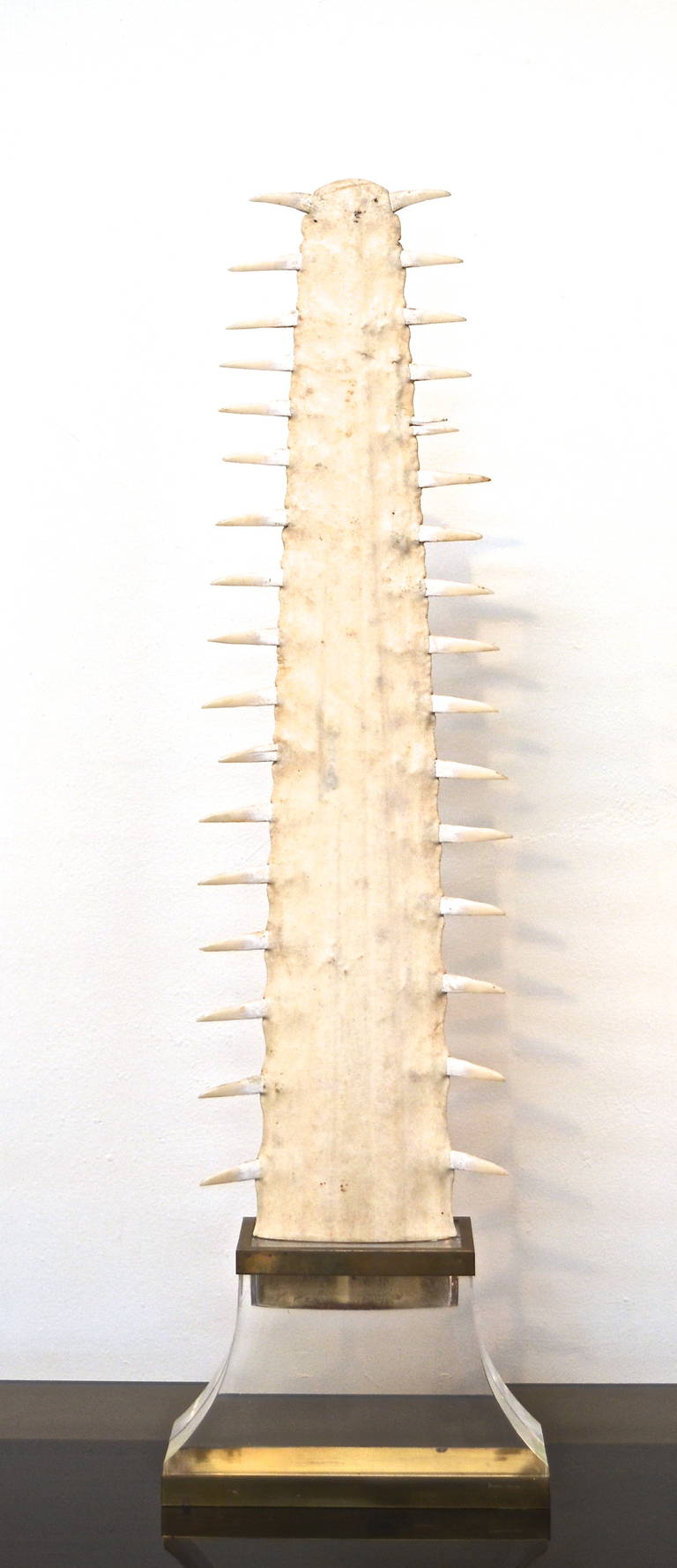 Italian Gabriella Crespi Massive Sawtooth Sculpture For Sale