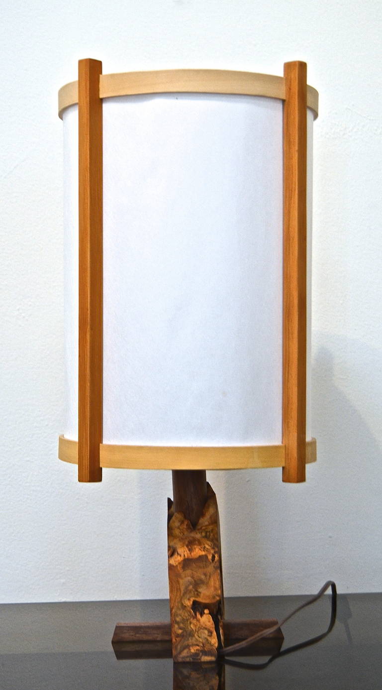 Nakashima Table Lamp, 20th Century at 1stDibs