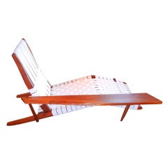 George Nakashima Cherry "Long Chair"