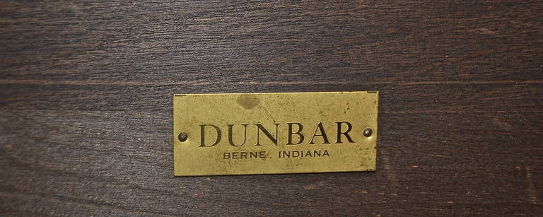 20th Century Rare Dunbar Cocktail Table with Gold Glass Tiles For Sale