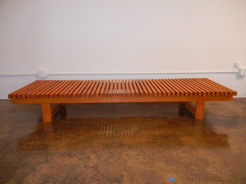 Mid-20th Century Charlotte Perriand Bench