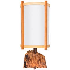 George Nakashima Table Lamp, 20th Century