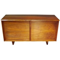 George Nakashima Free Edge Sliding Door Credenza