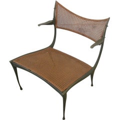 Dan Johnson Bronze Gazelle Lounge Chair