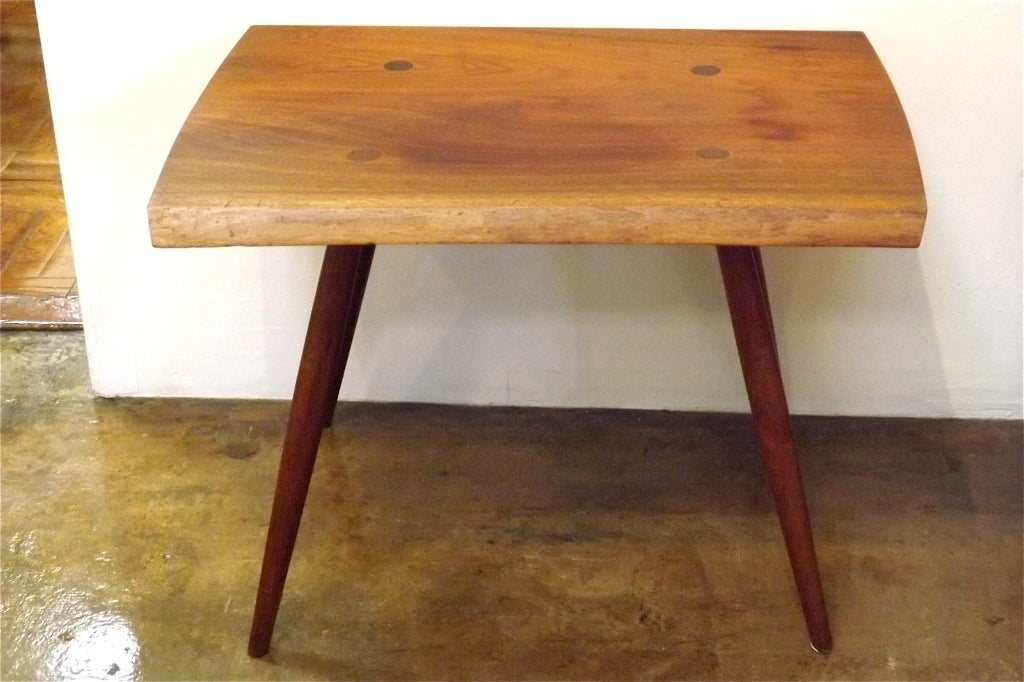 Mid-Century Modern George Nakashima Occasional Table For Sale