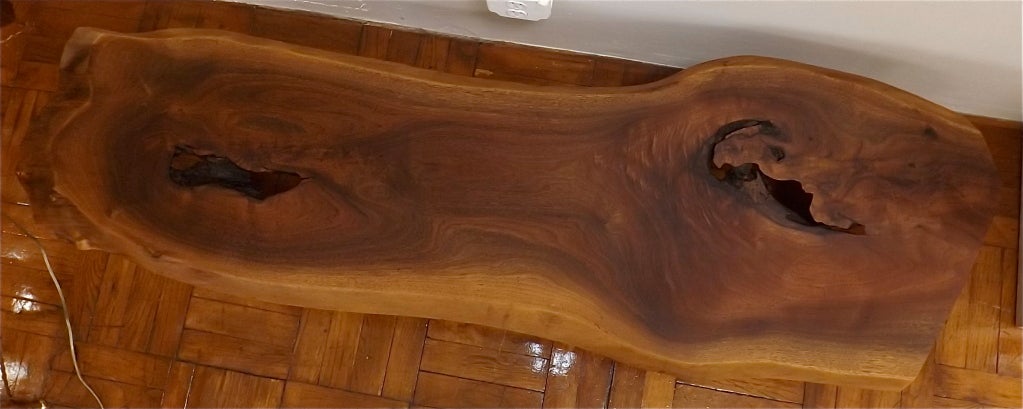 American George Nakashima Table with Fissures For Sale