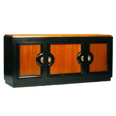 Mahogany Credenza in the manner of Paul Laszlo