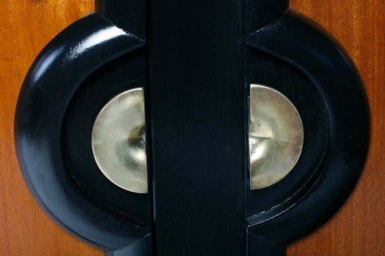 Mahogany Credenza in the manner of Paul Laszlo