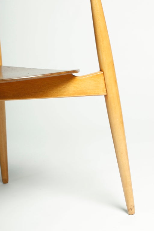 Danish Set of Three Hans Wegner Chairs For Sale