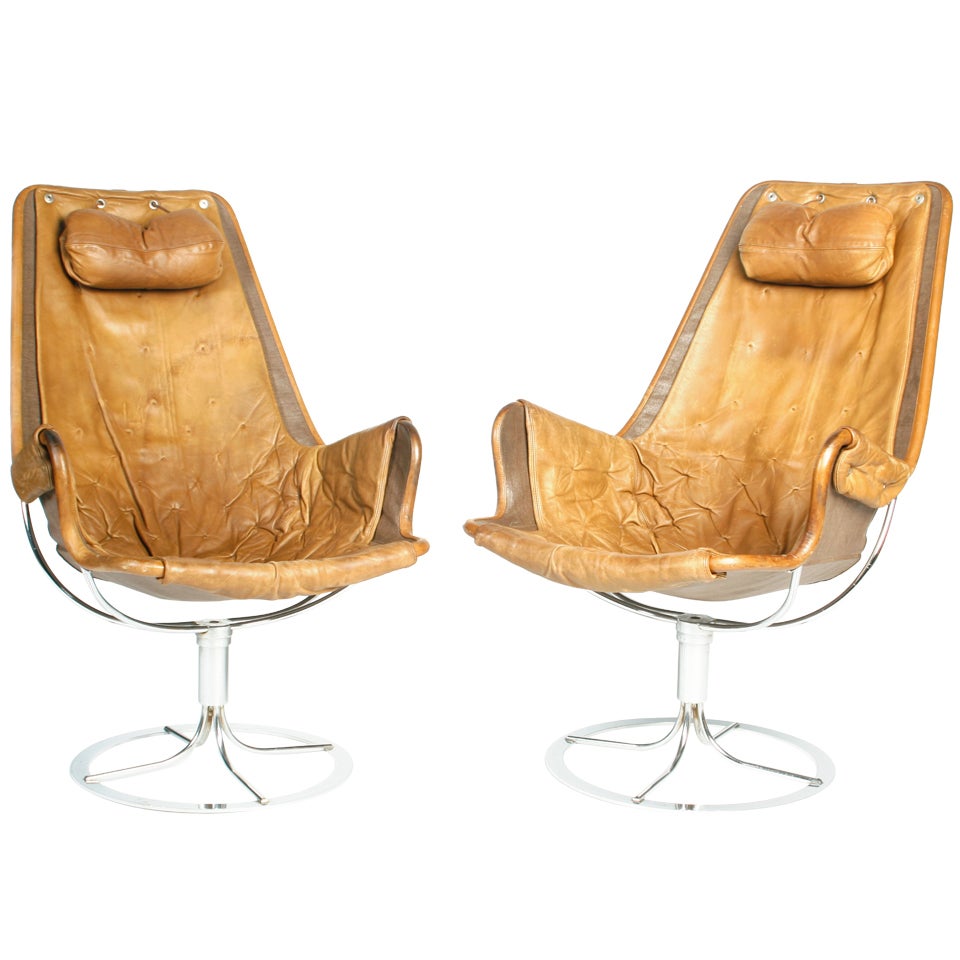 Pair of Bruno Mathsson Jetson Chairs