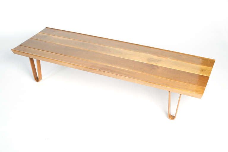 Mid-Century Modern Edward Wormley Coffee Table/Bench For Sale