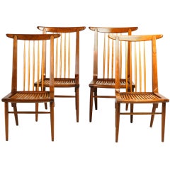 Set of Four Dining Chairs by George Nakashima