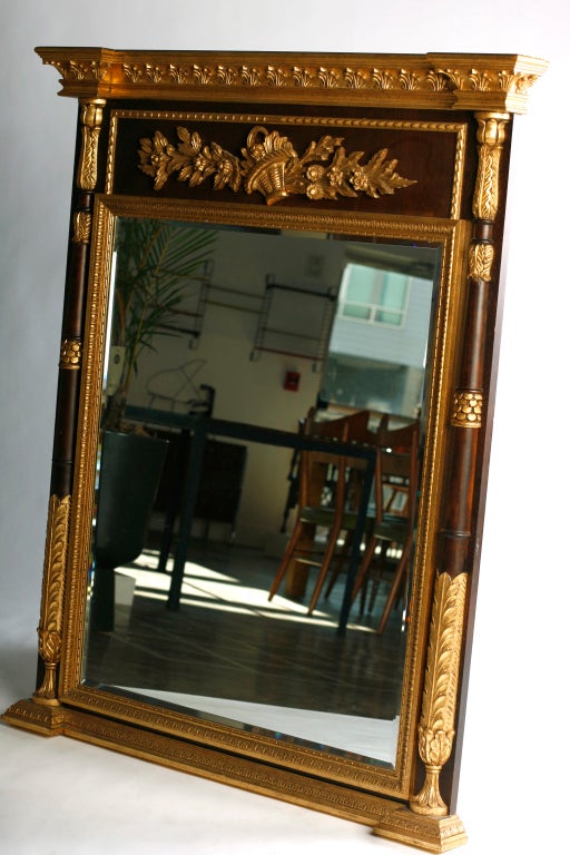 Highly decorative classic La Barge Mirror