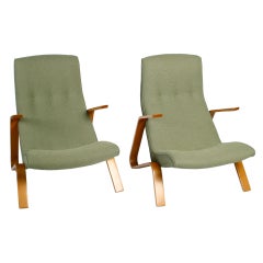 Pair of Eero Saarinen for Knoll "Grasshopper" Chairs