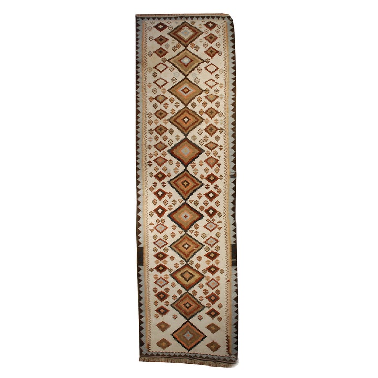 Early 20th Century Kilim Runner For Sale at 1stDibs