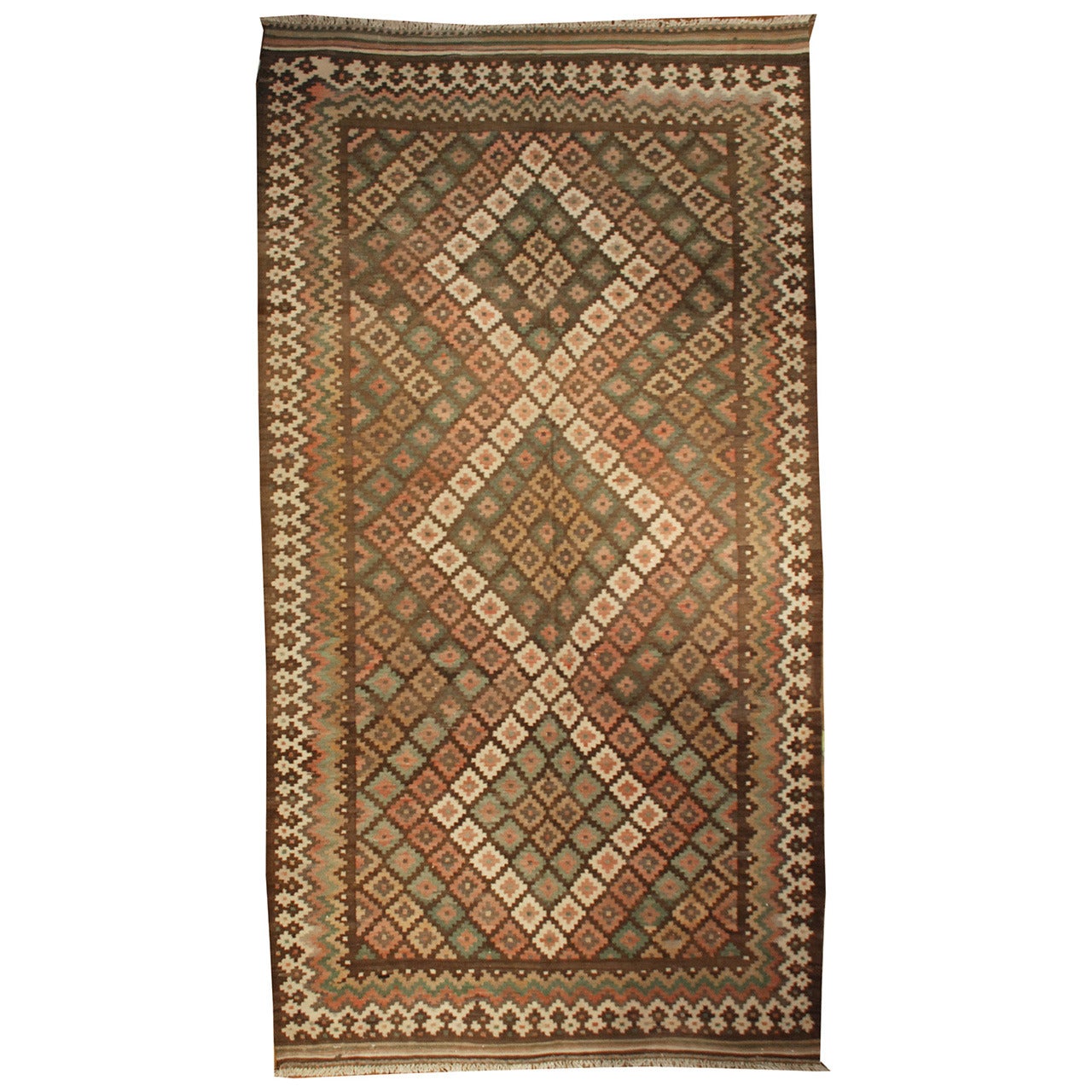 Saveh-Kelim-Teppich aus dem frühen 20. Jahrhundert