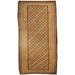 Early 20th Century Qazvin Kilim Runner 9